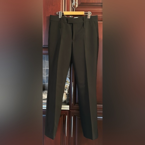 ZARA bloggers favourite straight leg black pants size large - Picture 5 of 11